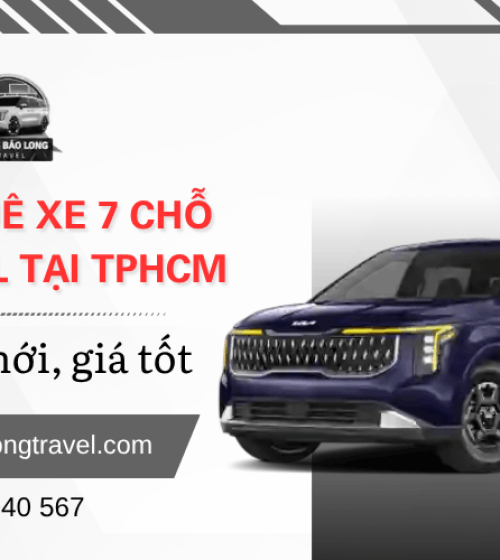 Dịch vụ cho thuê xe 7 chỗ Carnival tại TP.HCM đời mới, giá tốt
